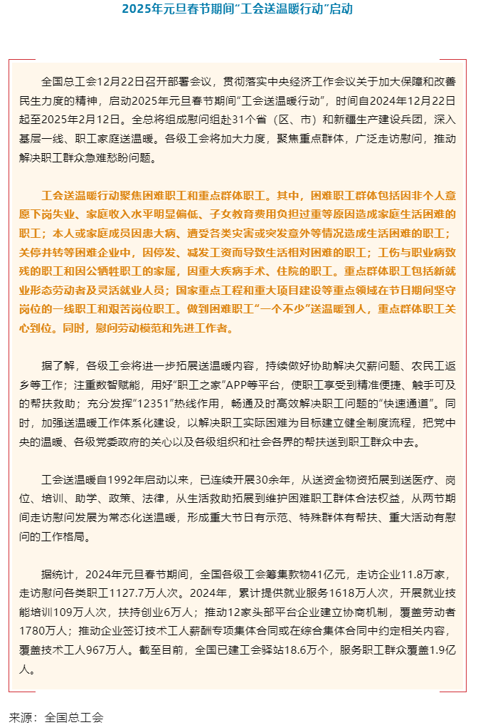 啟動！2025年元旦春節(jié)期間“工會送溫暖行動”即日起至2025年2月12日在全國開展.png