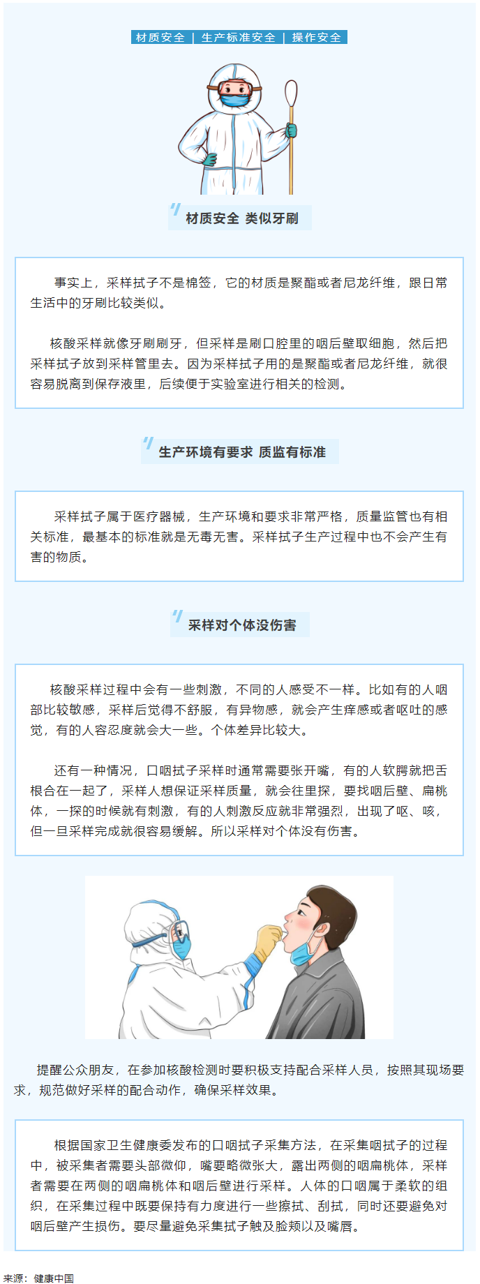 健康科普 _ 核酸采樣的“棉簽”安全嗎？當(dāng)然安全！.png